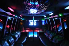 Limo Party Buses, Houston Party Bus, Limousine Coach